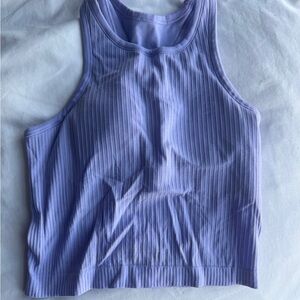 Lululemon Lavender Ribbed Tank Top